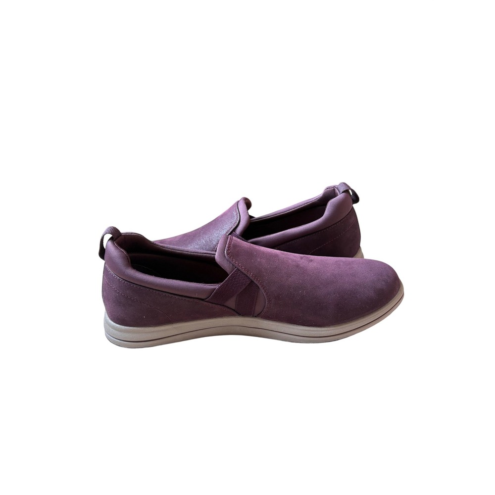 Clarks Cloudsteppers Breeze Bali Burgundy Slip On Loafers Womens 8.5 M 26168942 - Picture 5 of 9